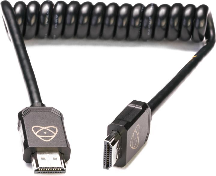 Atomos Spiraalkabel Volledige HDMI (30-60cm) (0.30 m, HDMI)