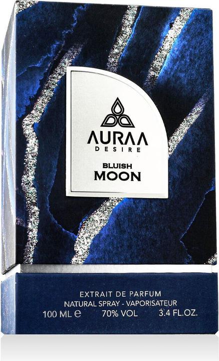 Produktbild Auraa Desire Bluish Moon Extrait de Parfum 100ml von Luxury Unisex Woody Oriental Fragrance with (Extrait De Parfum, 100 ml)