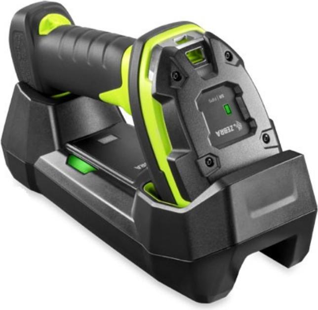 Produktbild Zebra ebra LI3678-SR, BT, 1D, SR, Multi-IF, FIPS, Kit (USB), schwarz, grün Bluetooth Scanner, Industrie, 1 (1D-Barcodes)