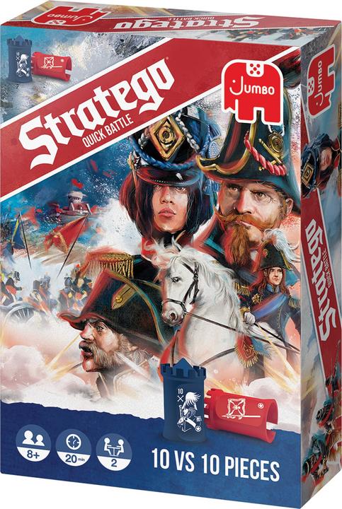 Produktbild Jumbo Stratego Quick Battle NEU, d/f/i (Deutsch, Französisch, Italienisch)