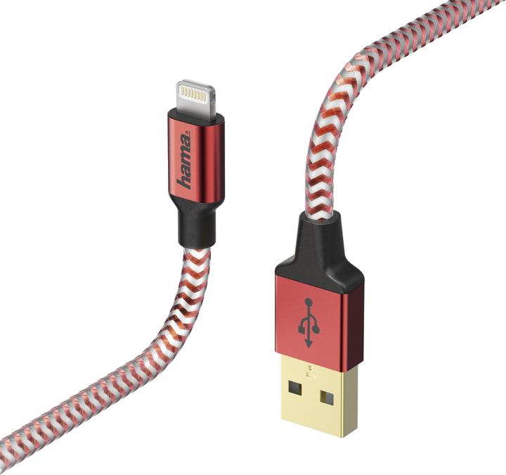 Produktbild Hama USB A—Lightning (1.50 m, USB 2.0)