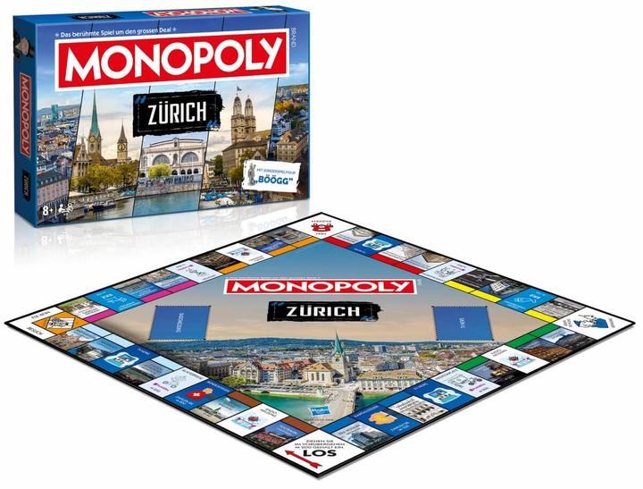 Produktbild Unique Monopoly Zürich (Deutsch, 2 - 6 Spieler)