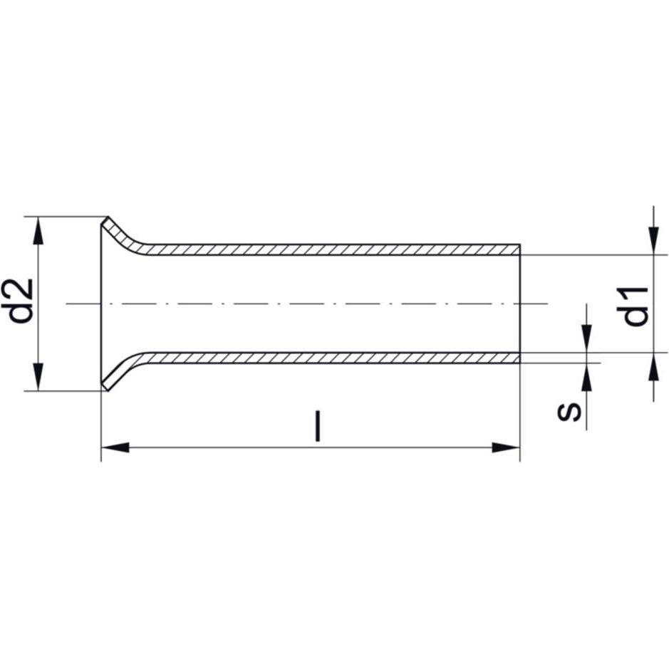 Thumbnail - Klauke, Kabelverbindung, 7912V. Menge pro Packung: 50 Stück(e). Durchmesser: 8,3 mm