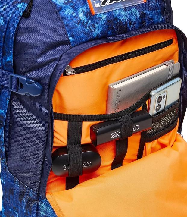 Actual product image Seven Ergonomic Adjustable Backpack with Multiple Compartments and Helmet Holder (32 l)