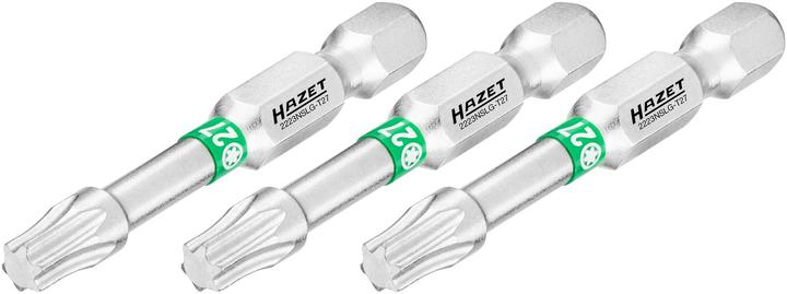Actual product image HAZET Screwdriver Bit Set,Long (Hexagon socket TX)