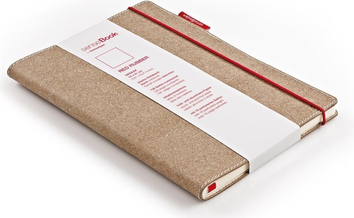 Produktbild Transotype senseBook Red Rubber (A5, Blanko, Harter Einband)