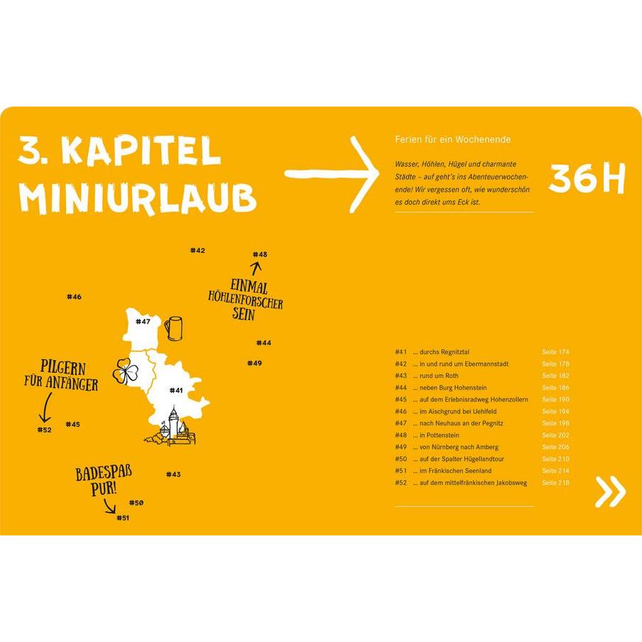 Thumbnail - 52 kleine & grosse Eskapaden in und um Erlangen, Fürth und Nürnberg, Ratgeber von Nina Soentgerath