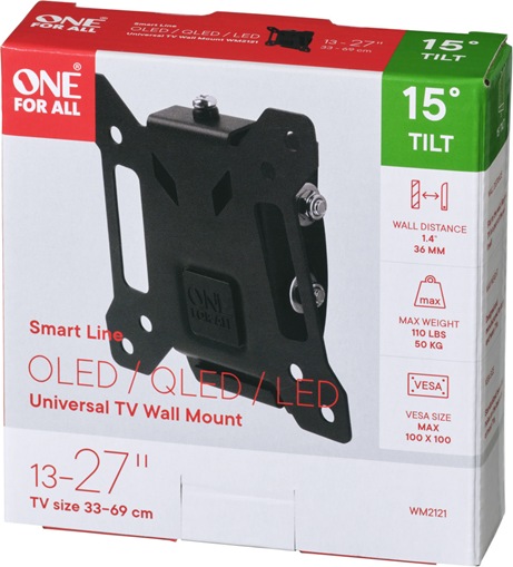 Produktbild One for All Smart WM2121 (Wand, 27", 50 kg)