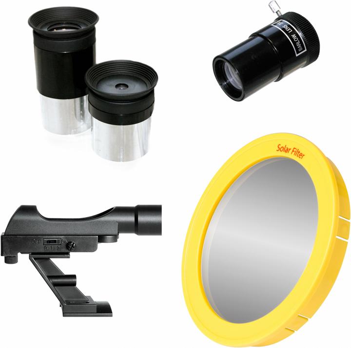 Immagine prodotto Bresser Telescopio riflettore Spica 130/1000 EQ3 con smartphone-A