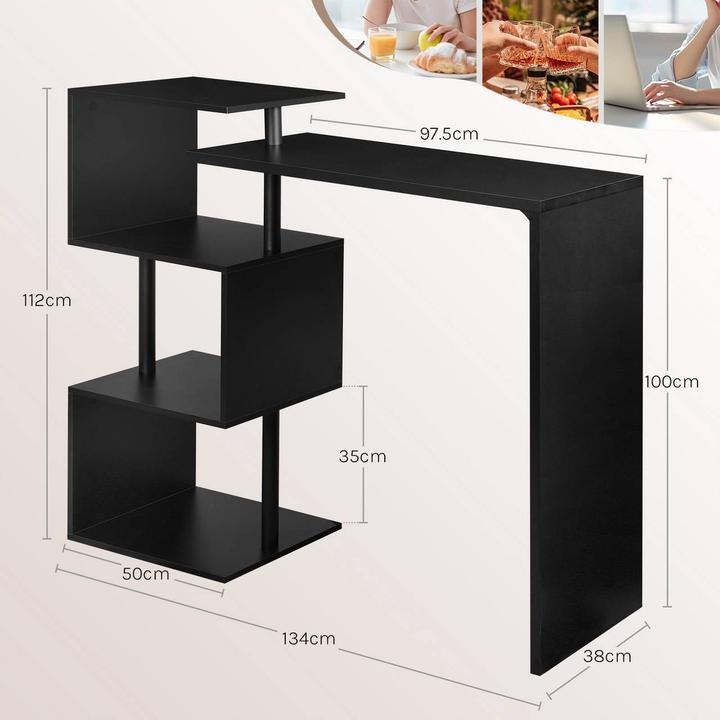Produktbild Woltu Bartisch (134 x 38 x 112 cm)