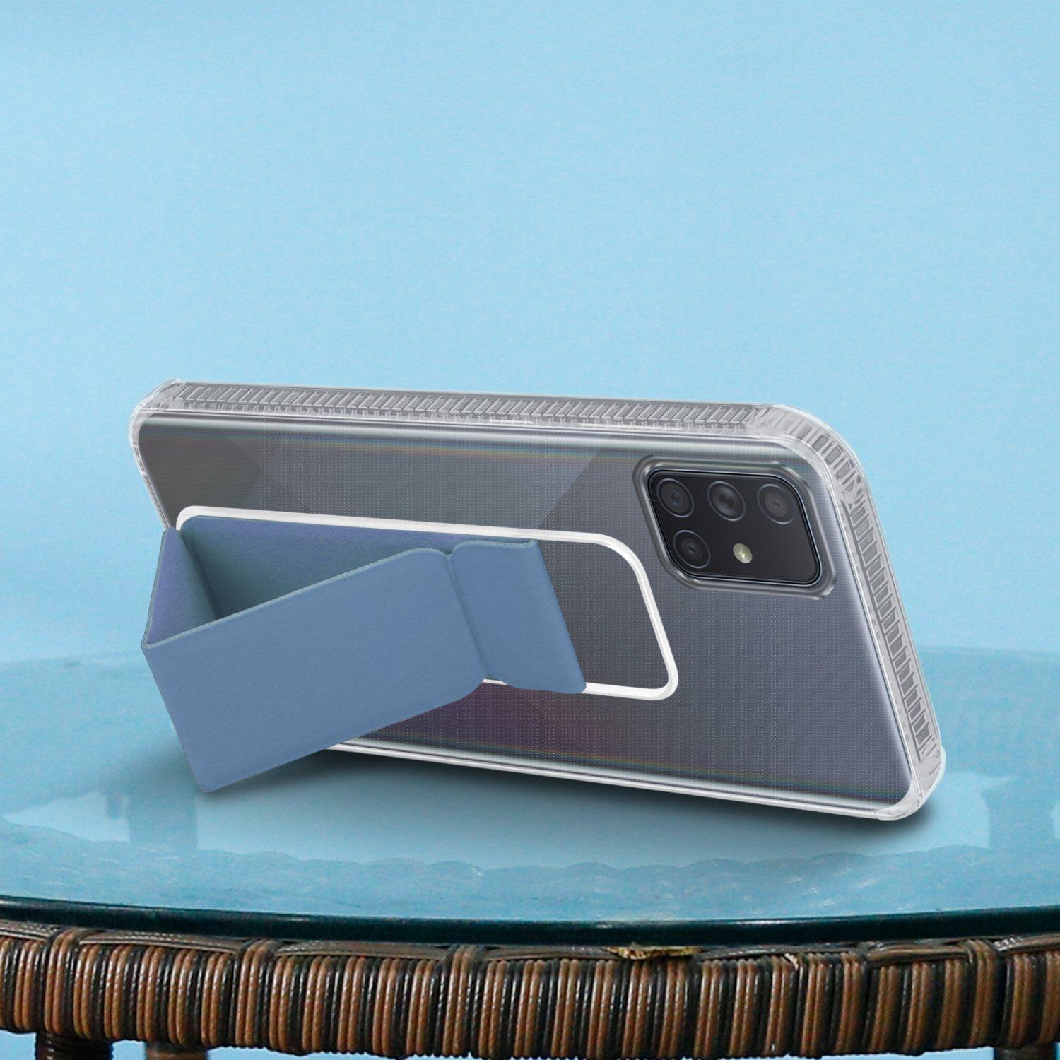 Thumbnail - Cadorabo Hülle für Samsung Galaxy A51 4G / M40s im TPU mit Halterung LM167 Style (Samsung Galaxy M40s), Smartphone Hülle...