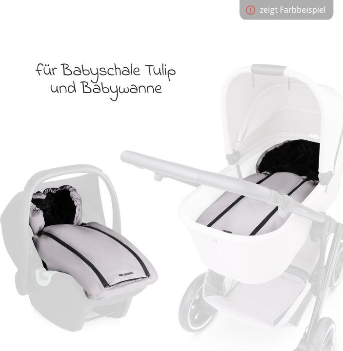 Actual product image ABC Design Newborn Footmuff