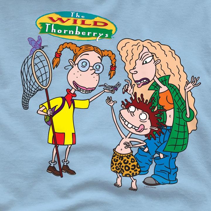 Actual product image The Wild Thornberrys Mens Bugcatcher Eliza Donny & Debbie T-Shirt (S)