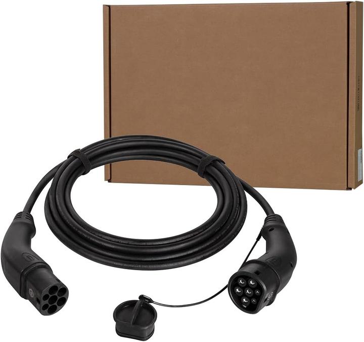 Immagine prodotto Harting Cavo di ricarica per auto elettriche 5m (Tipo 2, 11 kW, 20 A, 5 m)