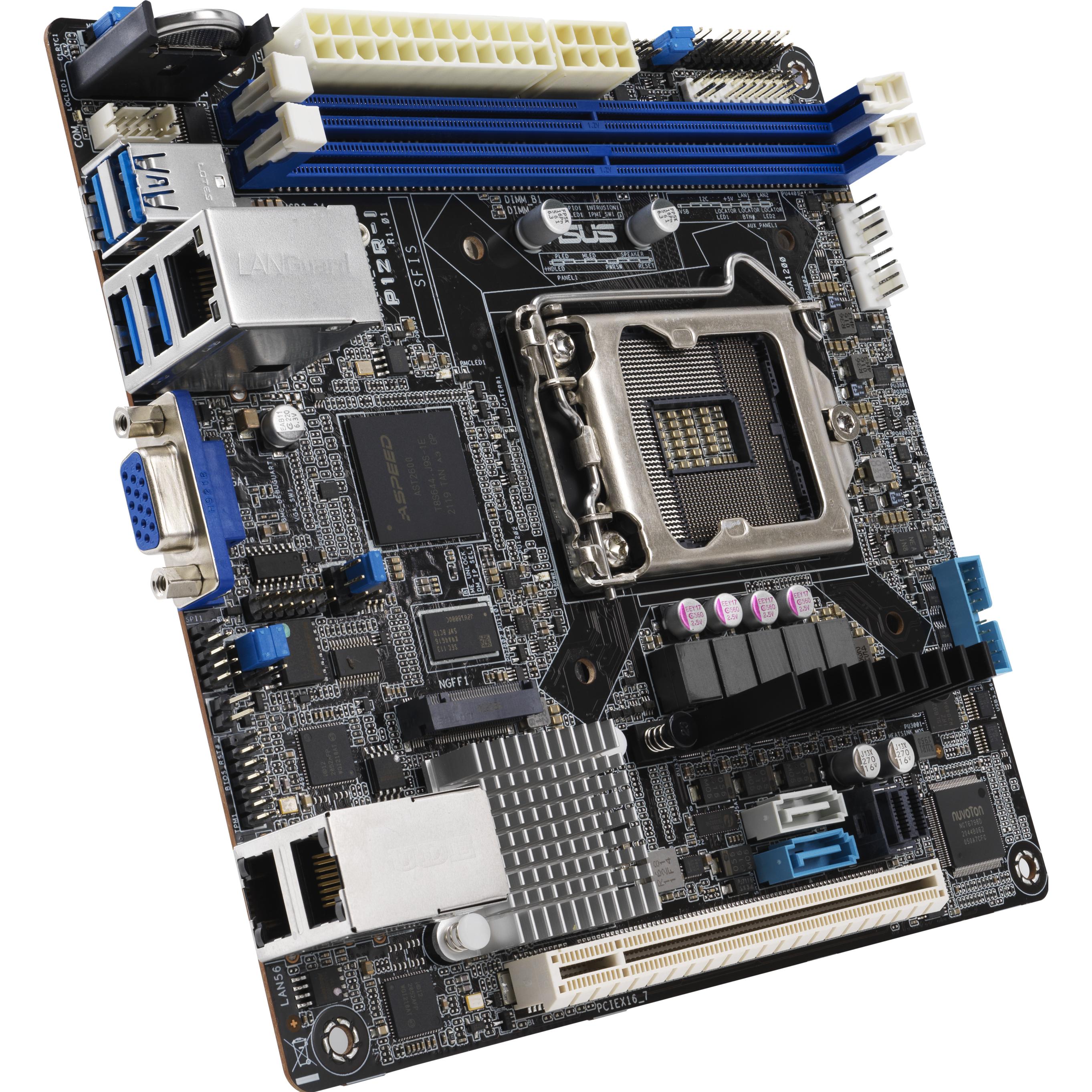 ASUS Server P12R-I/A10 (LGA 1200, Intel C252, ATX), Mainboard