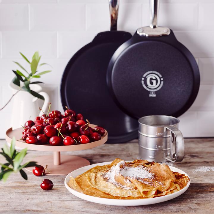 Productafbeelding Greenpan Barcelona Pro Pannenkoekenpan met keramische antikleeflaag met deksel 28 cm (Aluminium, 28 x 7.30 cm)