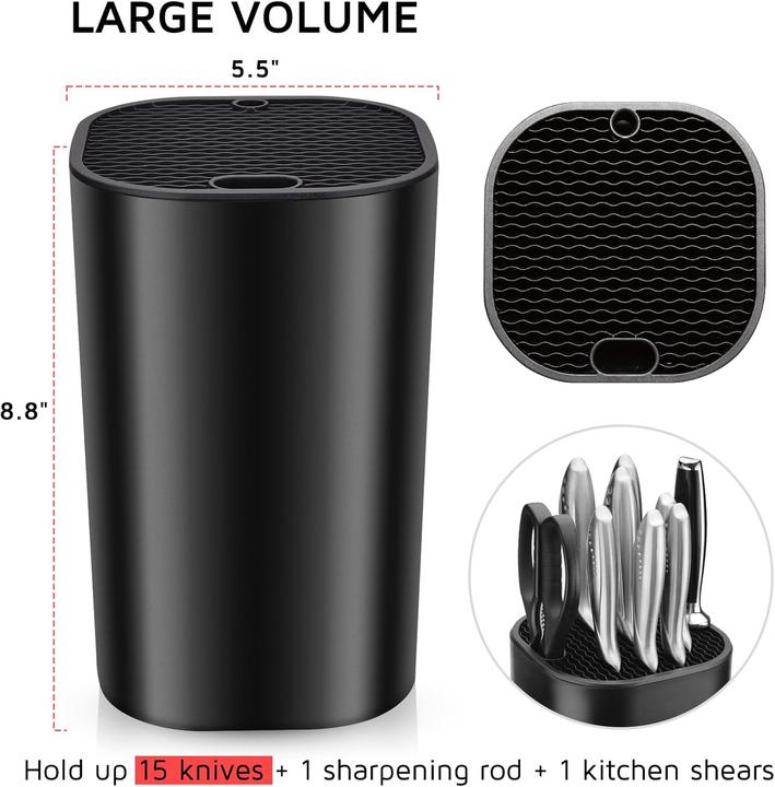 Actual product image Wellstar DS90453BK Knife holder