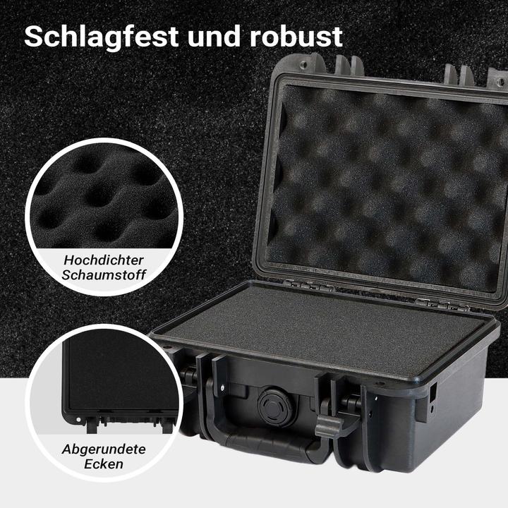 Produktbild Wiltec Universalkoffer 25x21,8x11,3cm wasserdicht Transportkoffer Schutzkoffer