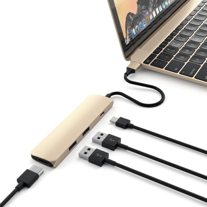 Produktbild Satechi St-Cmag (USB-C, 4 Ports)