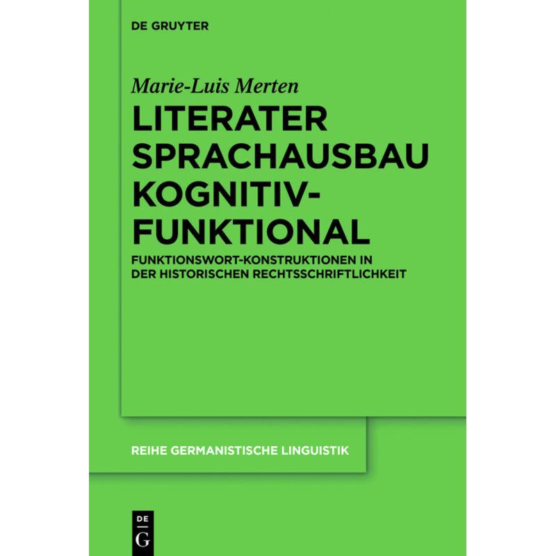 Literater Sprachausbau kognitiv-funktional, Schulbücher von Marie-Luis Merten