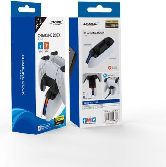 Image du produit Dobe Station d'accueil sans fil à double charge (PS5)
