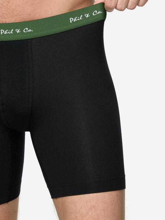 Immagine prodotto Phil & Co. Berlin Pantaloni retrò in jersey Boxer lunghi (L, confezione da 3)