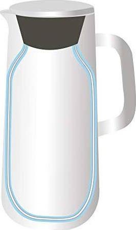 Produktbild WMF Thermoskanne Isolierkanne 1,0l Impulse Tee Kaffee Trinkflasche Edelstahl (1 l)