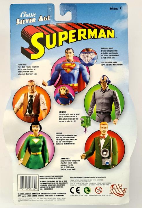 Produktbild DC Direct Classic Silver Age: Superman Series 1 Actionfigur Perry White