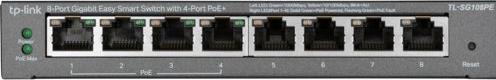 Image du produit TP-Link Tl-Sg108pe (8 ports)