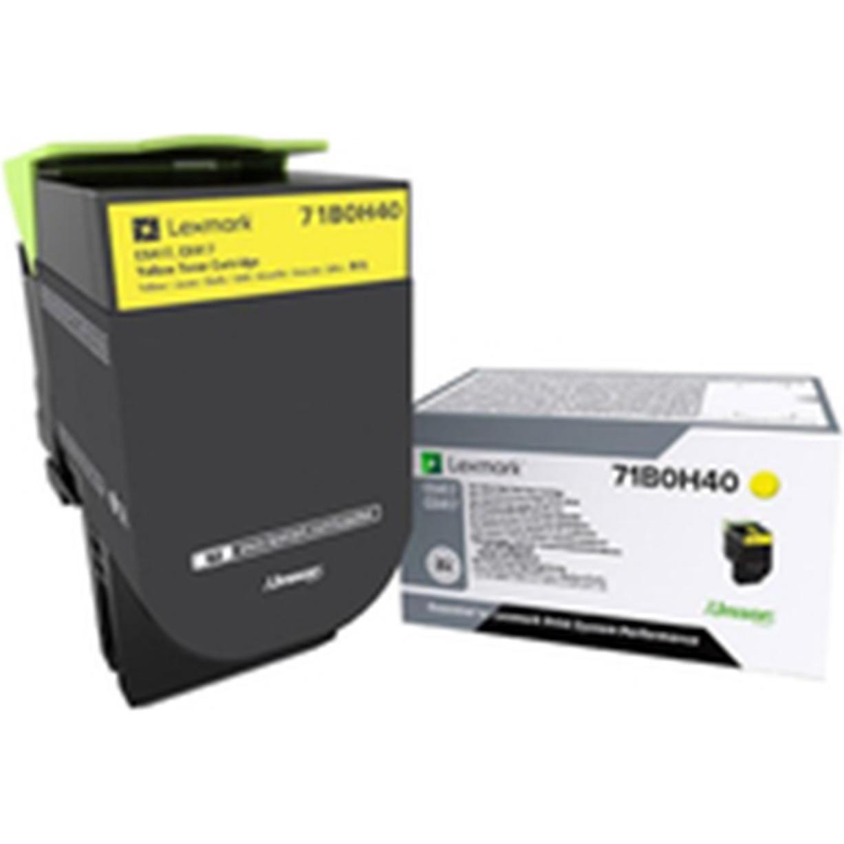 Lexmark, Toner, 71b0h40 (Y)