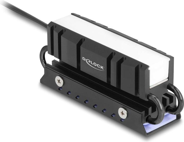 Immagine prodotto Delock M.2 Kühlkörper für SSD 2280 mit RGB LED Beleuchtung