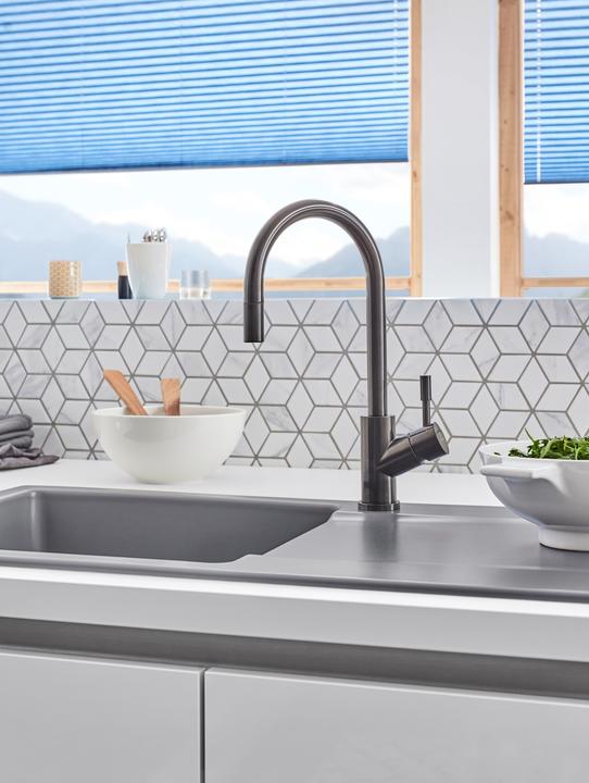 Image du produit Villeroy & Boch V&B Mitigeur monocommandé pour évier UMBRELLA FLEX anthracite