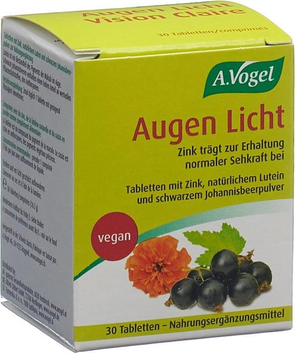 Produktbild A. Vogel Augen Licht (30 Stück, Tabletten, 100 g)
