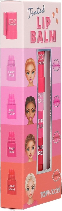 Actual product image Top Model Topmodel - TOPModel Tinted Lip Balm - 4 colors - 4 x 1g