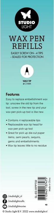 Immagine prodotto Studio Light | Essential Tools Wax Pen Replacement Tips (4 x)