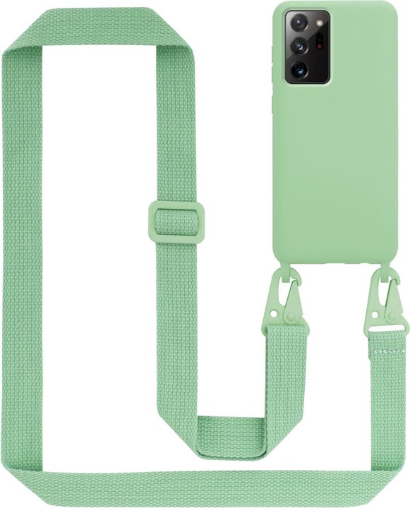 Actual product image Cadorabo TPU Cover Mobile Phone Chain Liquid (Samsung Galaxy Note 20+)