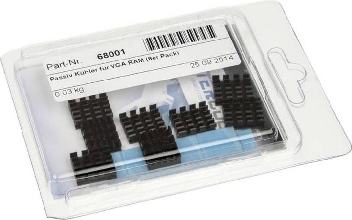 Produktbild Watercool Passiv Kühler für VGA RAM (8er Pack)