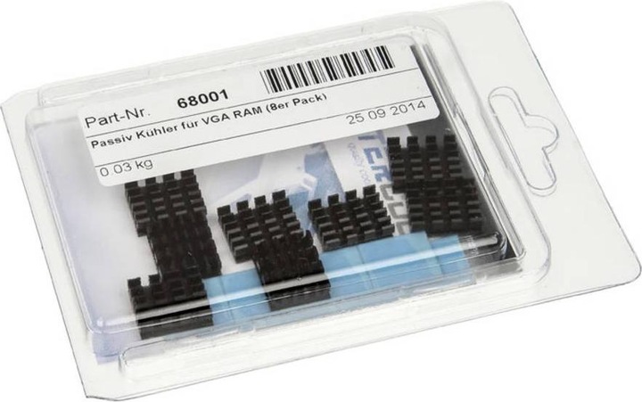 Produktbild Watercool Passiv Kühler für VGA RAM (8er Pack)