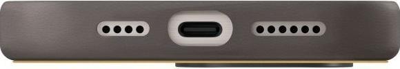 Actual product image Uniq Lyden DS iPhone 16 Pro Max 6.9" Magclick Charging case yellow-gray/yellow-gray (Apple iPhone 16 Pro Max)