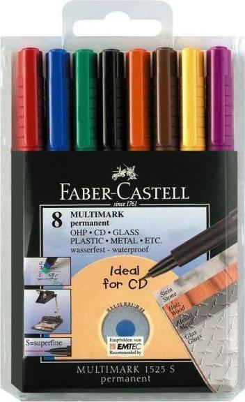 Actual product image Faber-Castell Multimark (Multicoloured, 0.60 mm, 4 x)