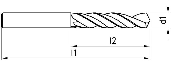 Actual product image Titex Twist drill (7.5 mm)
