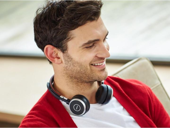 Actual product image Jabra Evolve 65 SE UC Duo (Wireless, USB-A)