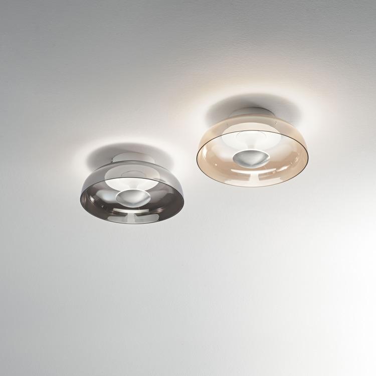 Thumbnail - Fabas Luce, Wandleuchte + Deckenleuchte, Deckenleuchte Vintage in Amber 300 mm (1350 lm)