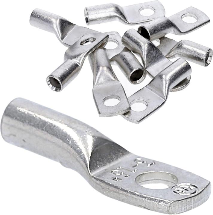 Produktbild Kalitec 10 Stück HR1-3 Handelsübliche Rohrkabelschuhe 1,0-1,5mm² M3 I ohne Sichtloch I Made in Germa