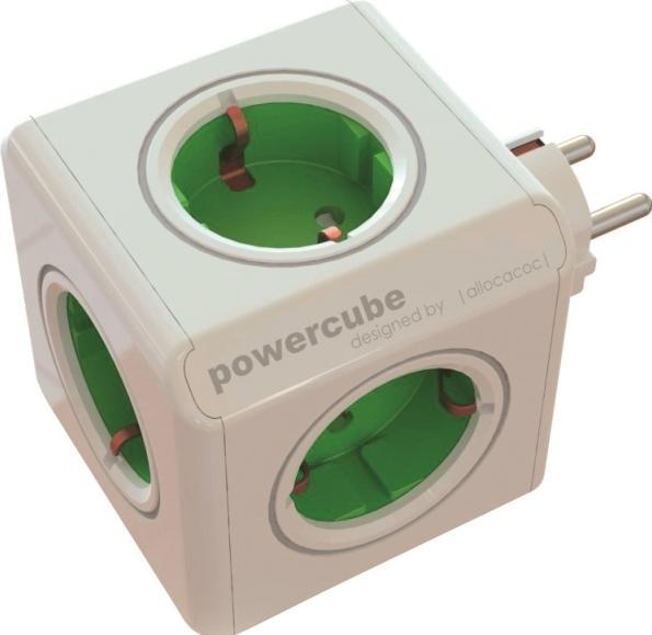 Produktbild Allocacoc PowerCube Original Type F für Extended Cubes (5 x, CEE 7/4)