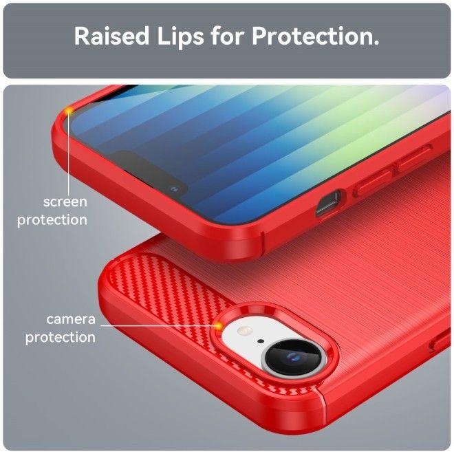 Produktbild MU Style Carbon Fiber TPU Softcase Series (Apple iPhone 16e)