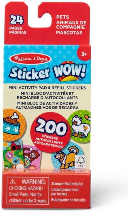 Produktbild Spin Master Aufkleber WOW! Mini-Aktivitätspad mit Nachfüllung
