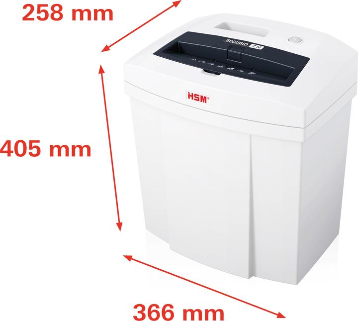 Produktbild HSM Aktenvernichter SECURIO 2250111 C14 3,9mm (Streifenschnitt)