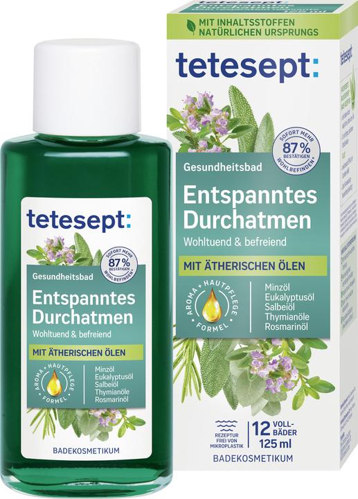 Produktbild Tetesept Entspanntes Durchatmen 125ml (125 ml, Badeöl)