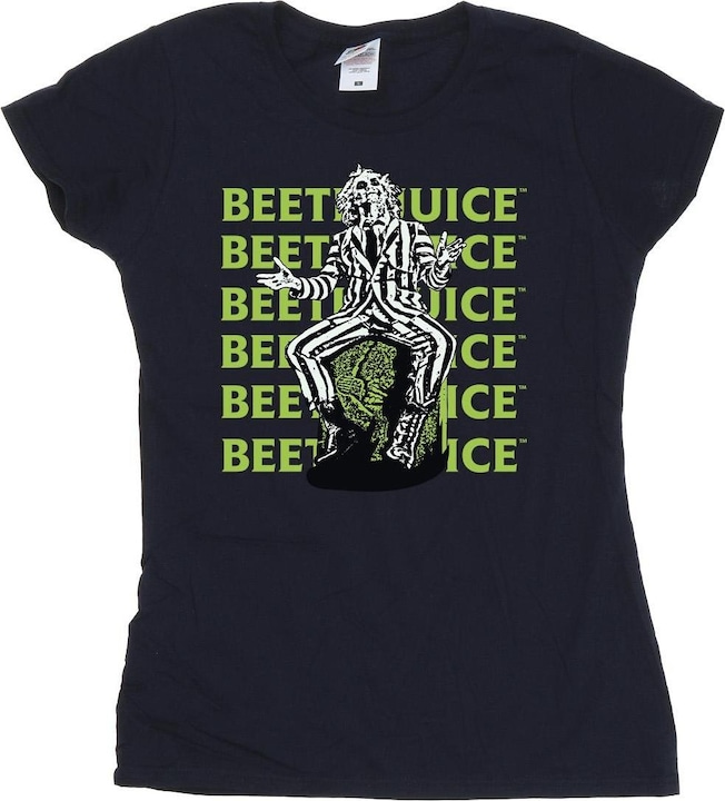 Immagine prodotto Beetlejuice Pose Repeat Maglietta Donna (S)